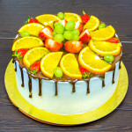 Торт «Апельсиновый рай»