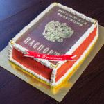 Торт Паспорт РФ фото торта